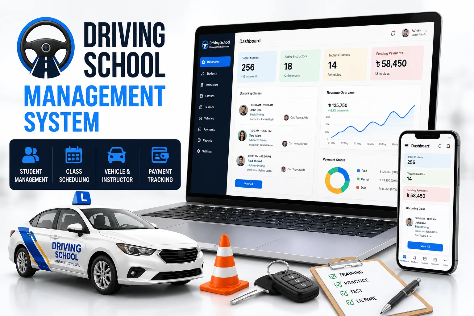 Driving School Management